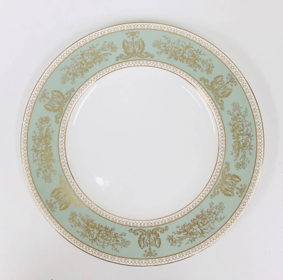 Wedgwood ウェッジウッド コロンビア セージグリーン 27cm プレート 計