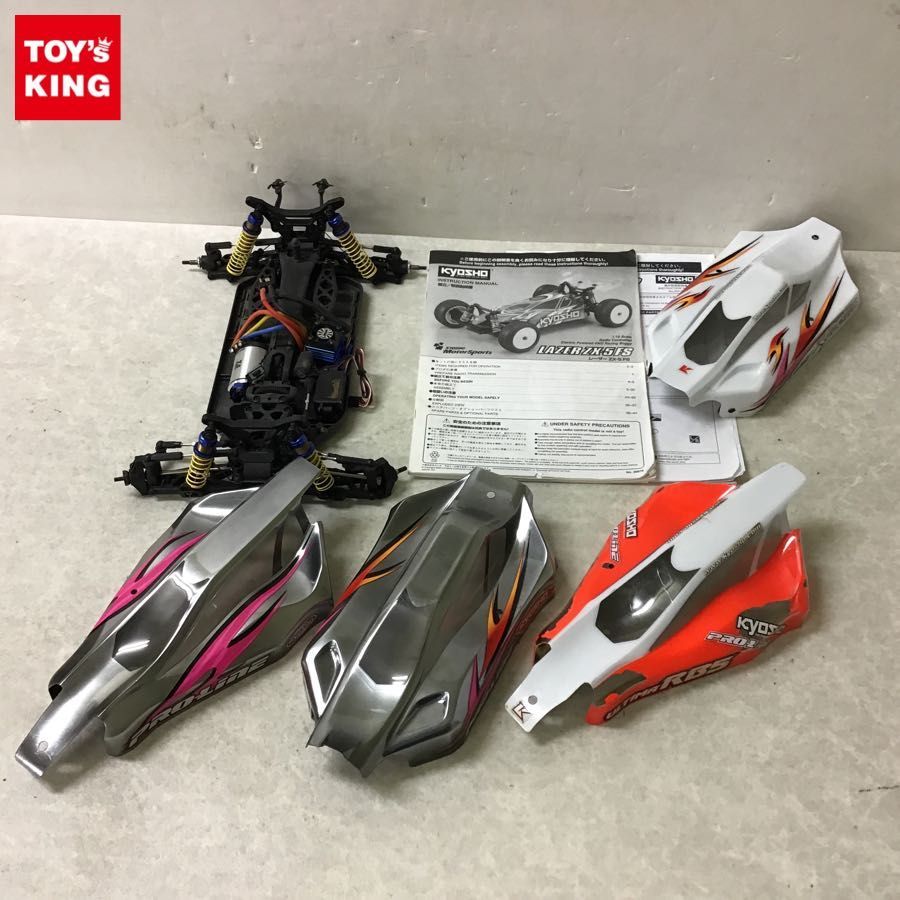 ラジコン　ジャンク品 ジャンク 京商 1/10 ラジコン レーザー ZX-5 FS LRP VECTOR 7.5 TURNS