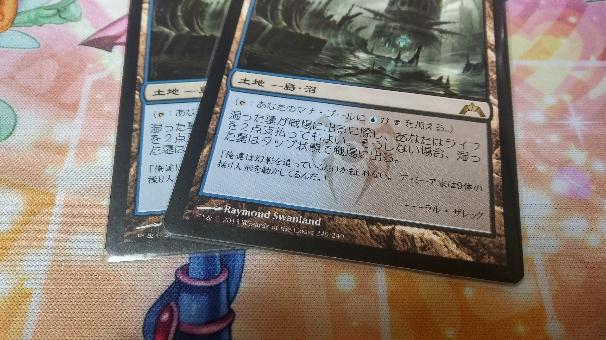 ⁄ MTG | 湿った墓 土地R 日本最大級 Foil《湿った墓