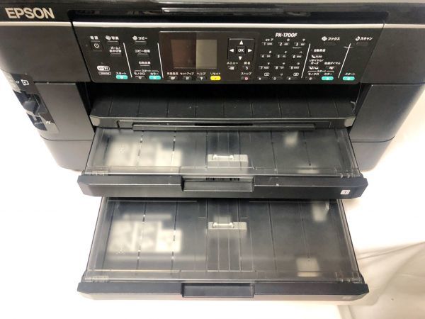 ジャンク EPSON A3インクジェットFAX複合機 PX-1700F A3ノビ対応