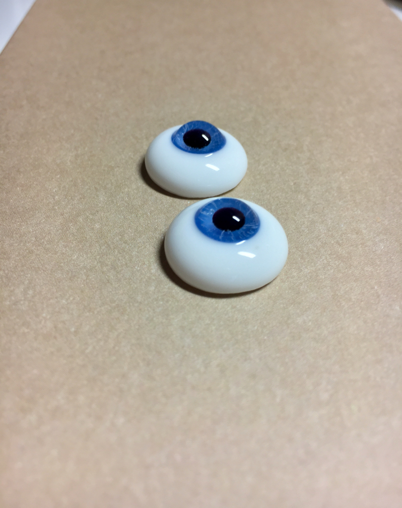 ボークス 造形村グラスアイ 18mm No.20 ブルーB 