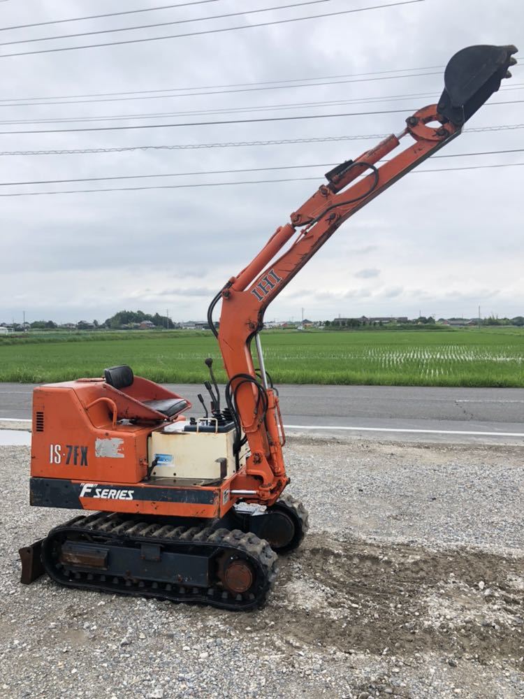 IHI Yahoo!オークション - ミニユンボ IS-7FX の中古販売価格│中古建 