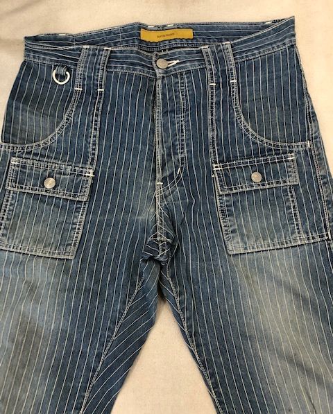 backbone Backbone Denim Gem embroidery japan デニム ヒッコリー 