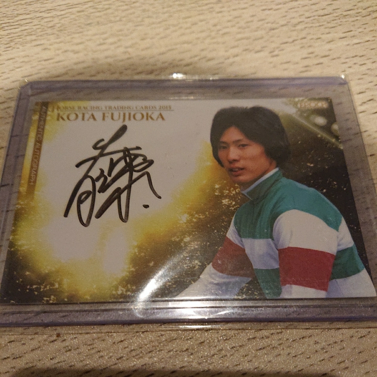 EPOCH 2015 藤岡康太 直筆サインカード 50枚限定 EPOCH 2015 藤岡康太 直筆サインカード 50枚限定