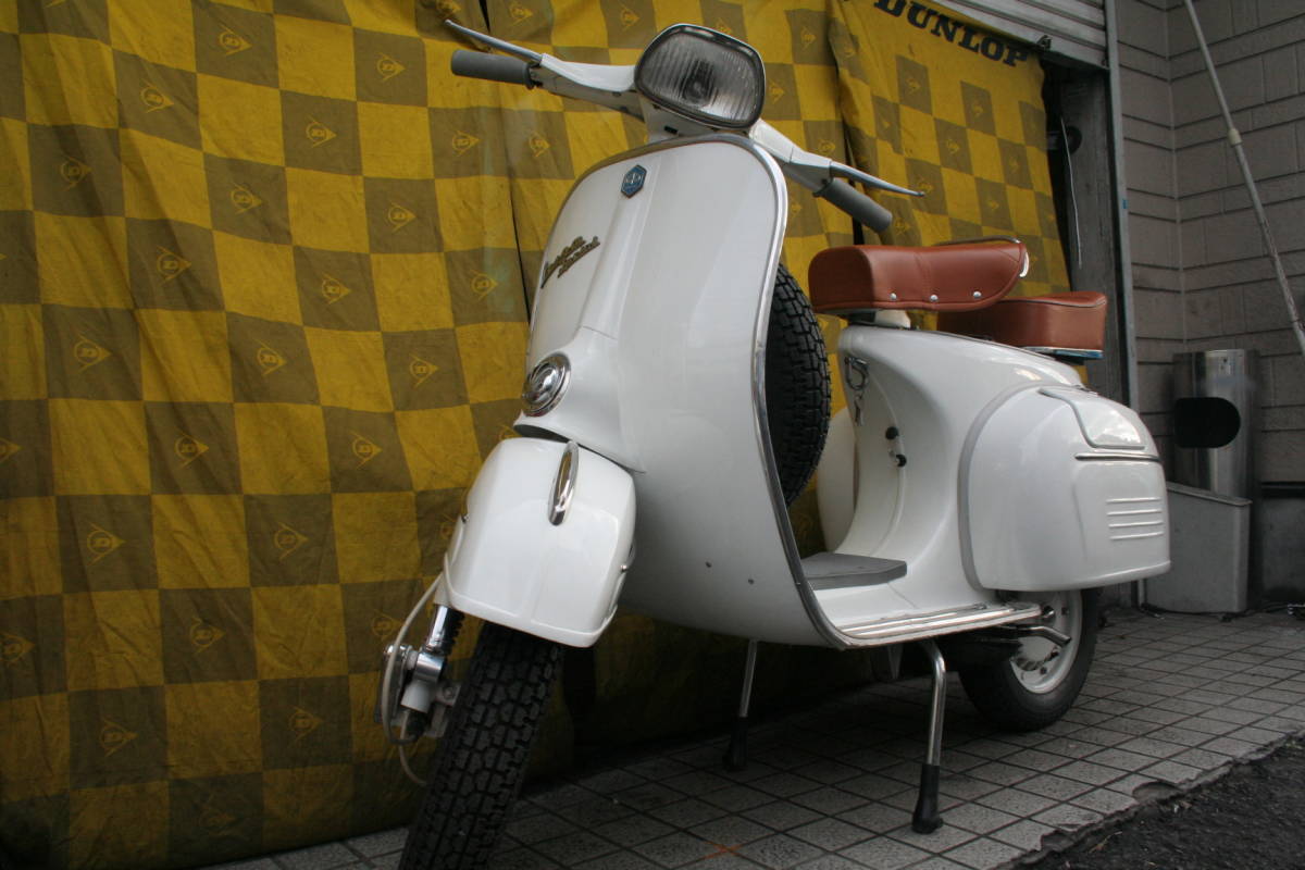 ヴィンテージ ベスパ VESPA 150 ピアジオ 貴重 試乗 キャブOH 外装レストア 済 オールド 埼玉 草加 発 国内 125cc 登録 (検 スプリント_4