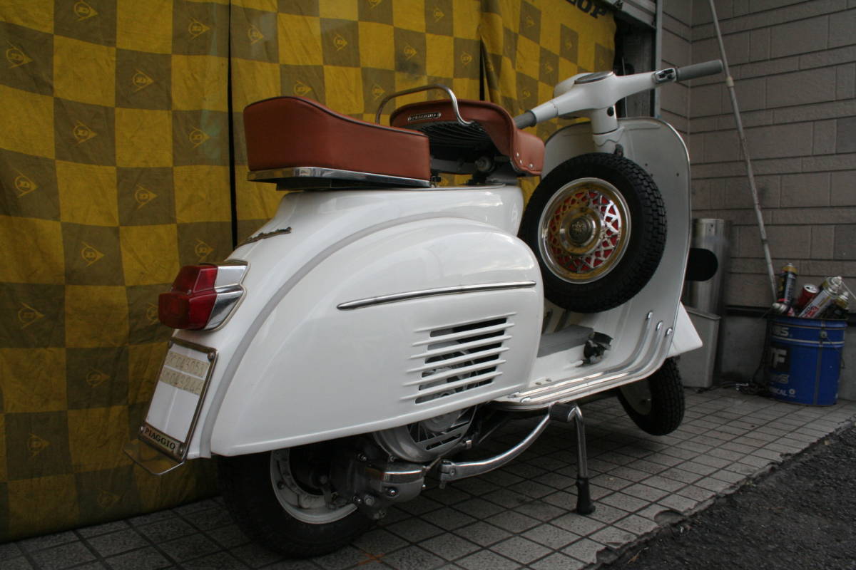 ヴィンテージ ベスパ VESPA 150 ピアジオ 貴重 試乗 キャブOH 外装レストア 済 オールド 埼玉 草加 発 国内 125cc 登録 (検 スプリント_6