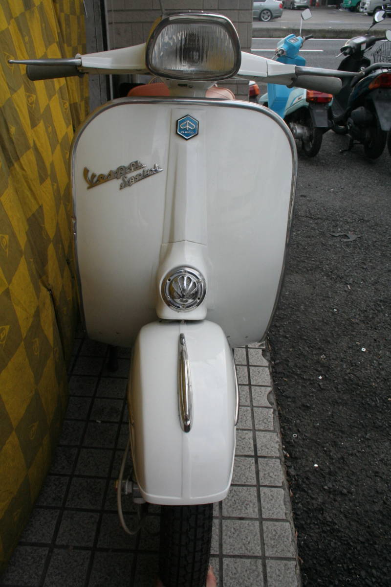 ヴィンテージ ベスパ VESPA 150 ピアジオ 貴重 試乗 キャブOH 外装レストア 済 オールド 埼玉 草加 発 国内 125cc 登録 (検 スプリント_9