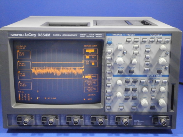 500MHz 0 9354M LECROY | OSCILLOSCOPE; SINGLE QUAD 1 Gs⁄s; Kpt eBay