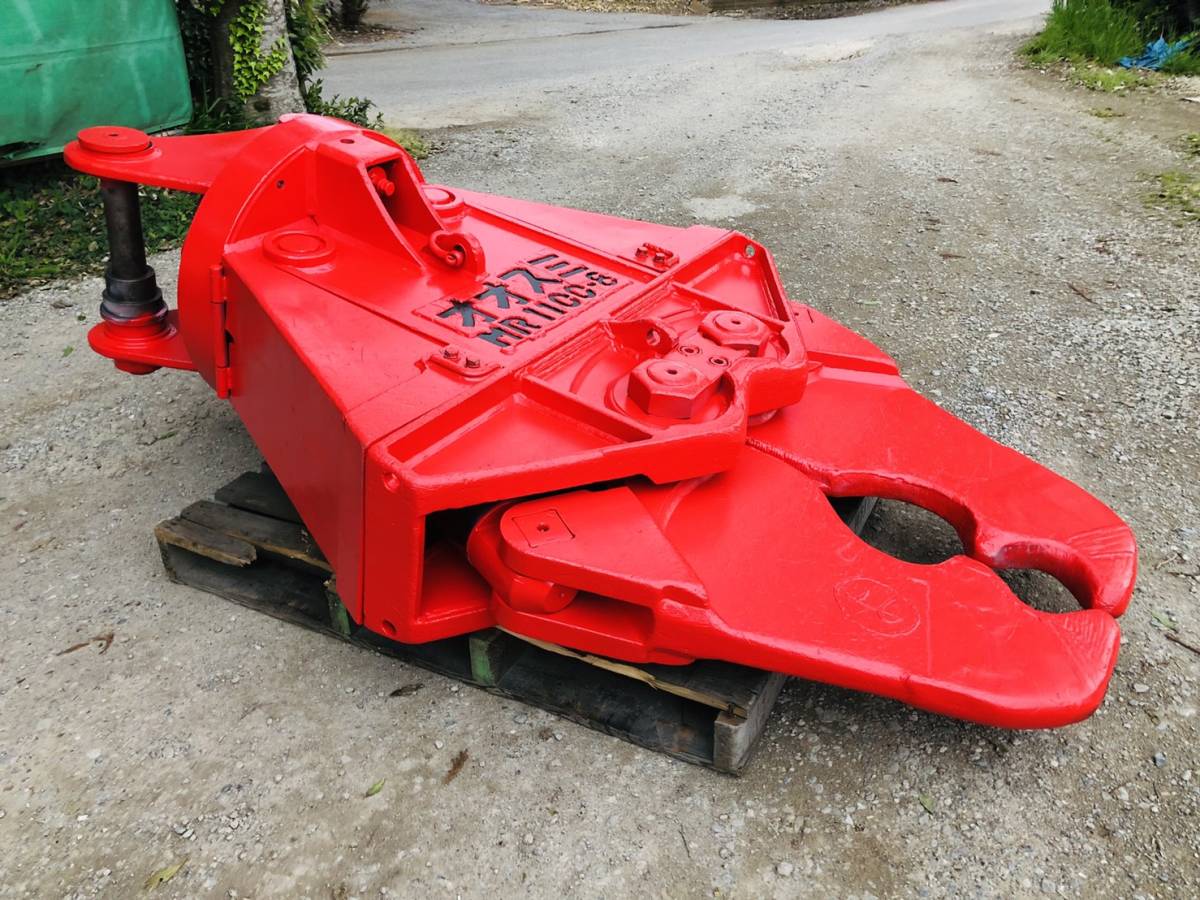 ☆ オオスミ 0.7用 クラス ダブルシリンダー大割機《MR1100-8》クラッシャー ハイスピード アタッチメント 大好評です☆_3