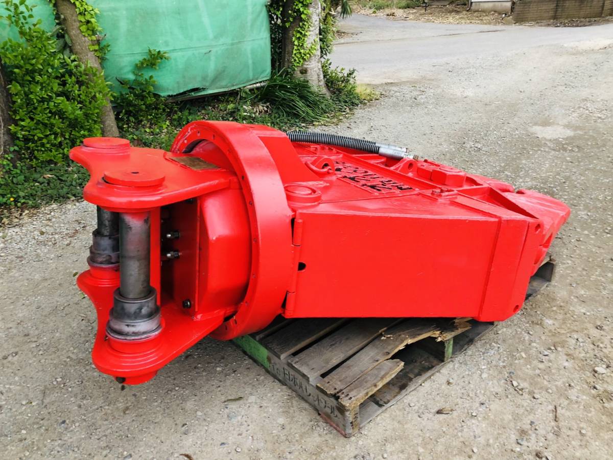 ☆ オオスミ 0.7用 クラス ダブルシリンダー大割機《MR1100-8》クラッシャー ハイスピード アタッチメント 大好評です☆_5