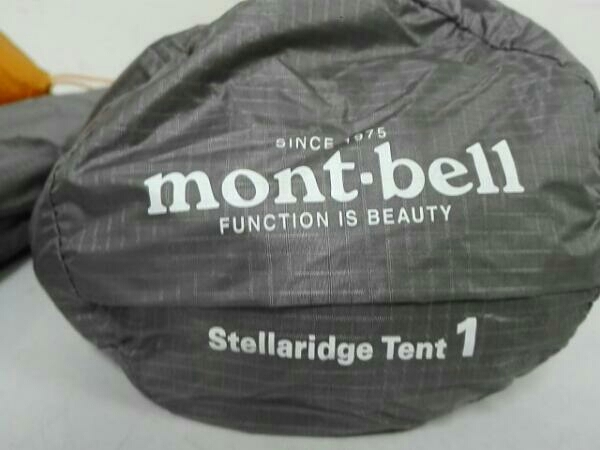 mont-bell モンベル　Stellaridge Tent ステラリッジテント 1　キャンプ　アウトドア モンベル ステラリッジ Montbell stability mountain 通気