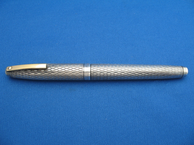 ◆SHEAFFER シェーファーUSA STERLING SILVER 銀製 ペン先14K 万年筆◆