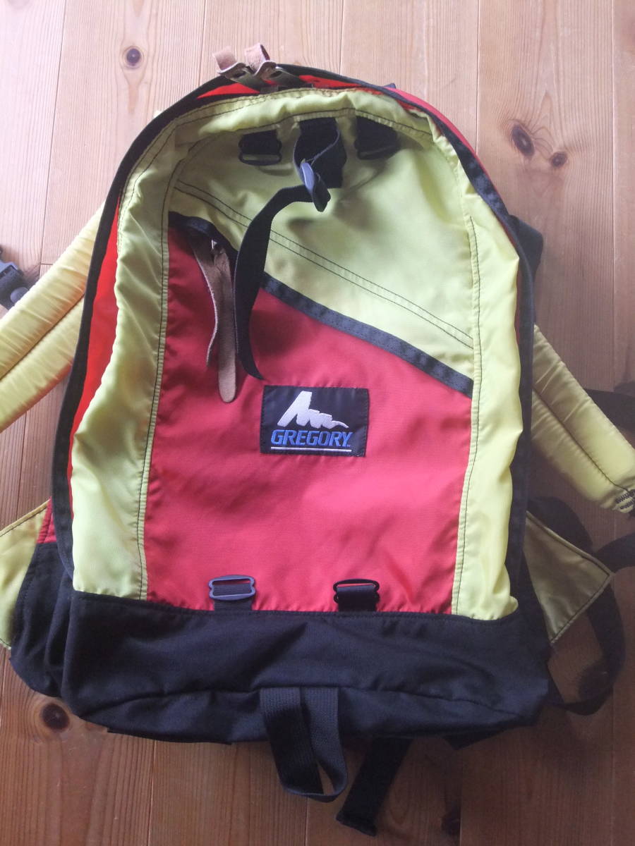 美品 90s 初期 GREGORY グレゴリー USA製 ビンテージ DAY PACK デイパック 青タグ デイ&ハーフ オールデイ 90s 旧ロゴ グレゴリー 白ステッチ 初期 US製｜Yahoo!フリマ