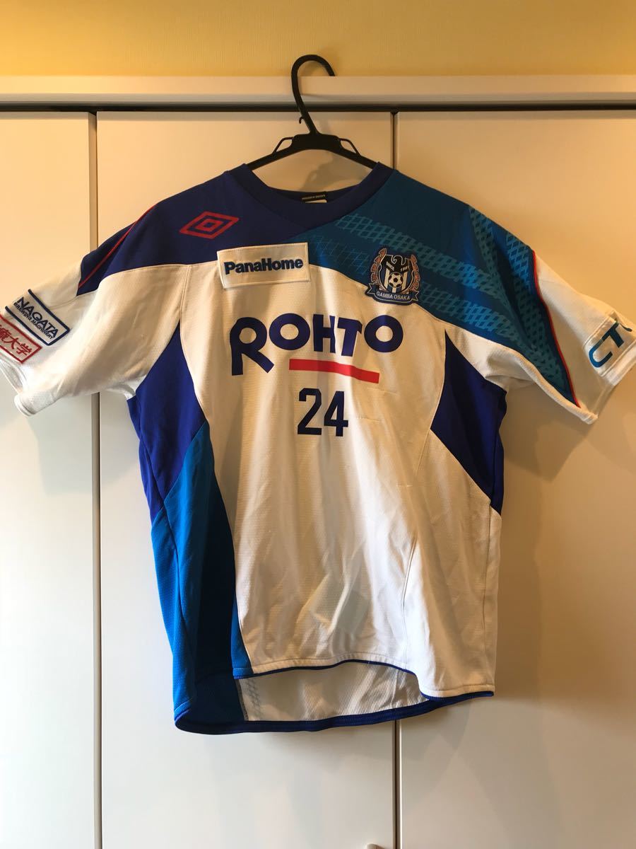 ガンバ大阪選手支給品、練習着上下セット_1