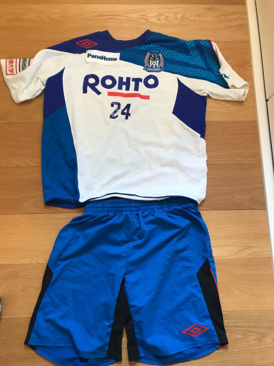 ガンバ大阪選手支給品、練習着上下セット_3