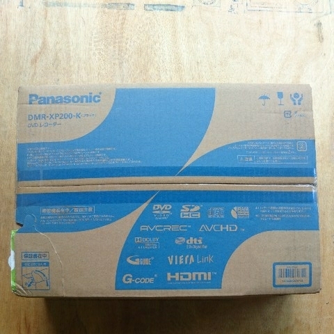 パナソニック 500GB DVDレコーダー DMR-XP200-K パナソニック