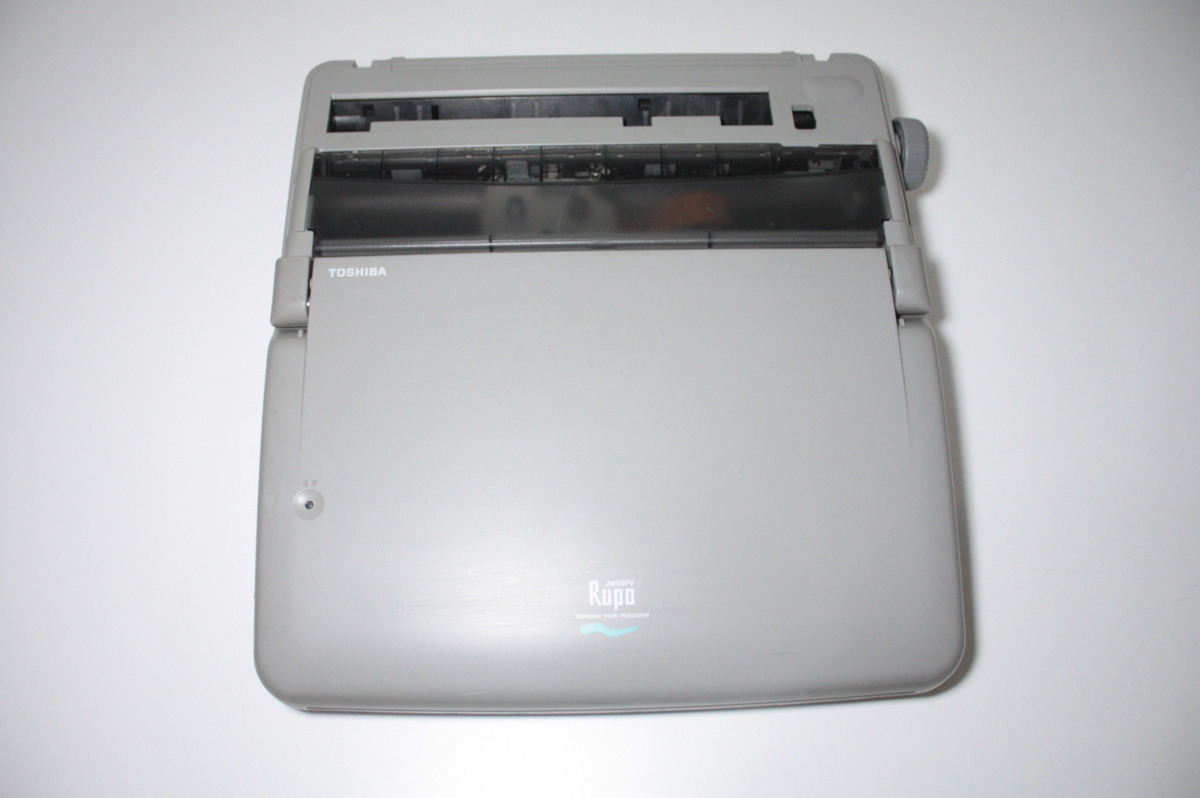 中古 東芝 ワープロ ルポ Rupo JW05PV : ベアホームズ