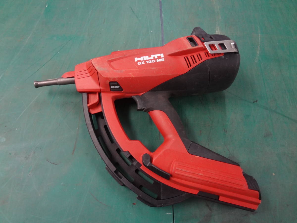  ＨＩＬＴＩ／ヒルティ ガス式鋲打ち機 ＧＸ１２０－ＭＥ //(エア釘打機)｜売買されたオークション情報、yahooの商品情報をアーカイブ公開 - オークファン エア釘打機
