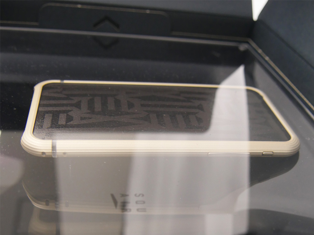 SQUAIR 日本製 iPhone 6 ジェラルミンバンパー Edge（ゴールド）_4