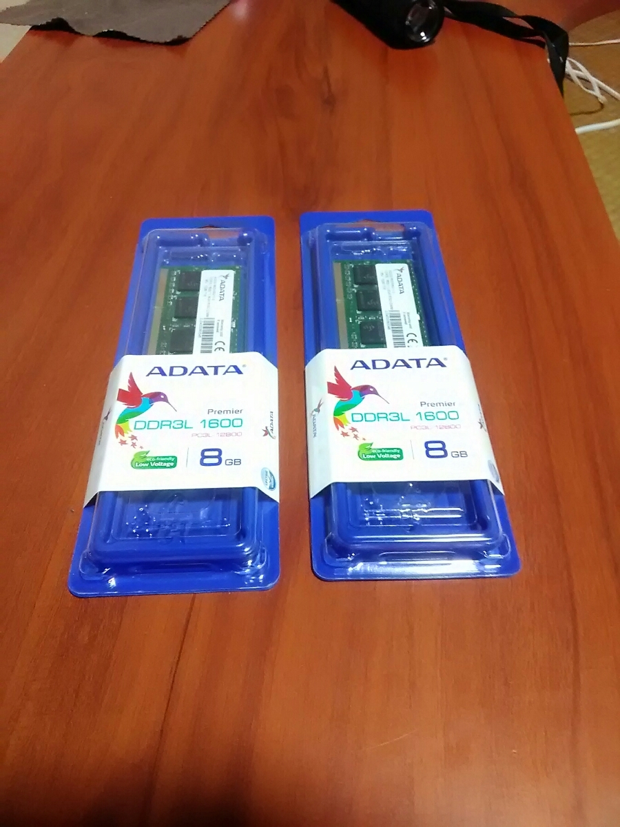 ADATA SO-DIMM DDR3L-1600 PC3L-12800S 8GBx2