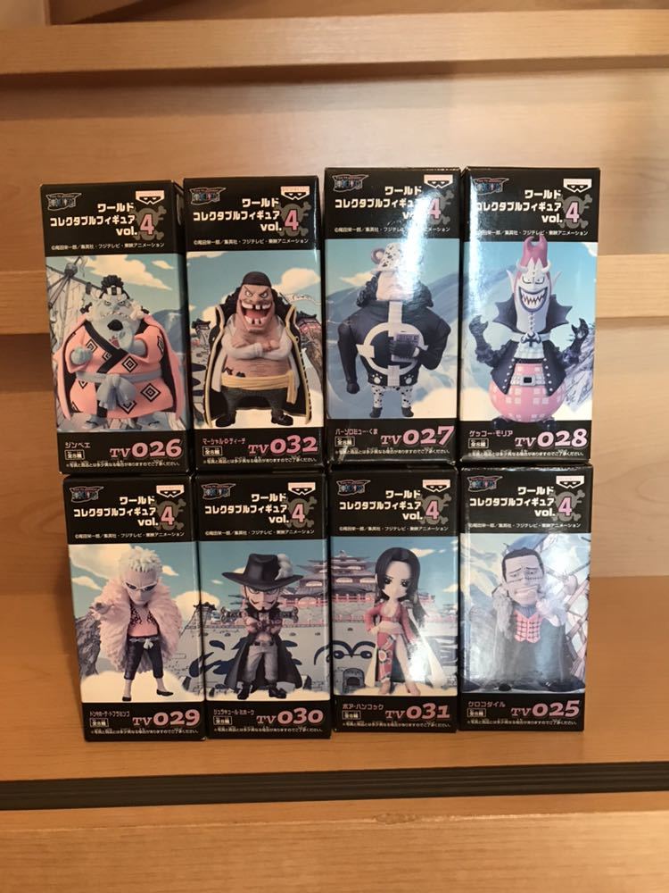未開封 ワンピース コレクタブル vol.4 全8種 七武海 ワンピース