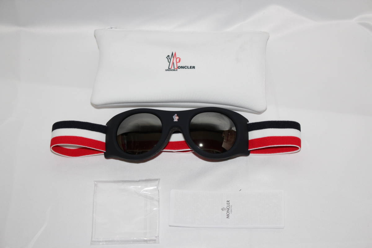 MONCLER ML0051 92C ｜モンクレール ゴーグル 極美中古 アイウェア サングラス
