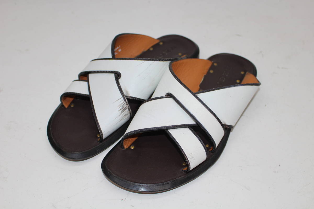 送無 Regal リーガル サンダル 靴 シューズ M ホワイト ブラウン系 メンズシューズ 売買されたオークション情報 Yahooの商品情報をアーカイブ公開 オークファン Aucfan Com