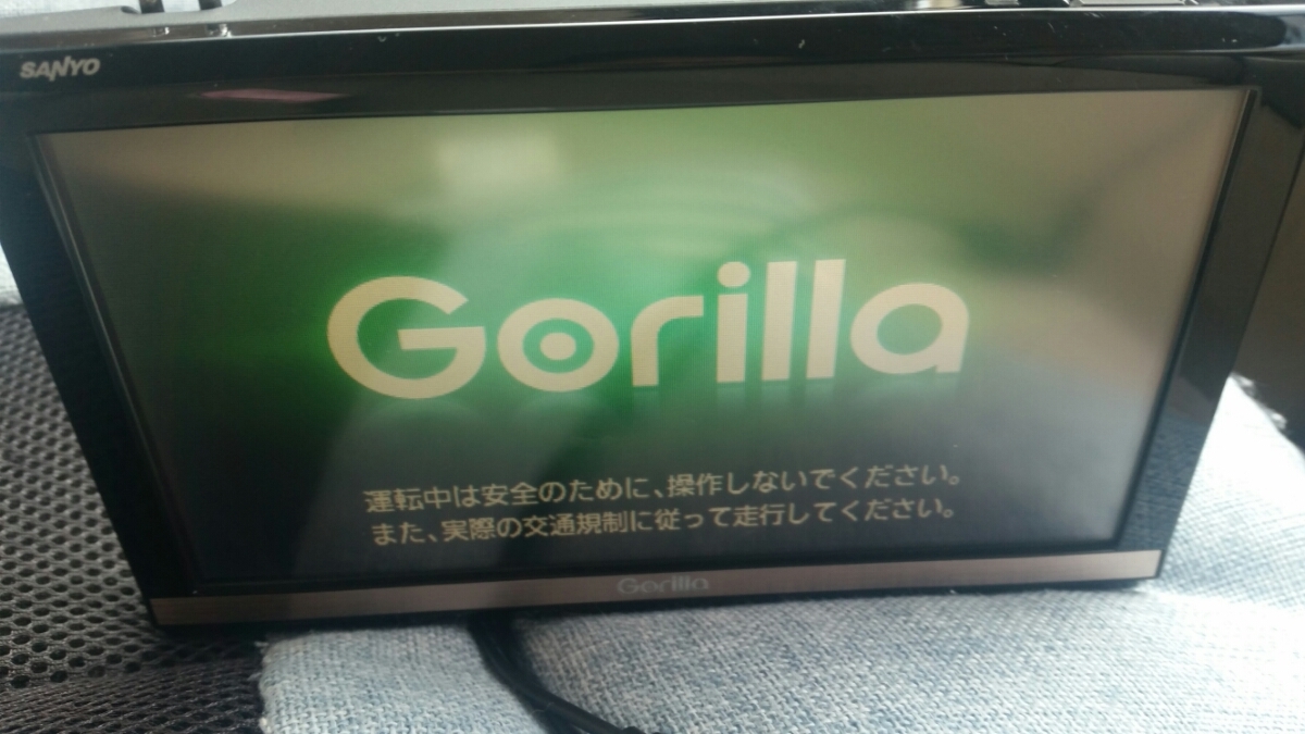 gorilla ゴリラ NV-SD760FT ポータブルナビ メモリーナビ カーナビ