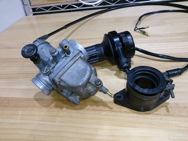 ☆ 即決 XT200 23J キャブレター アクセルワイヤー スロットル