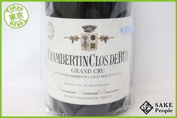 ■注目! シャンベルタン・クロ・ド・ベーズ グラン・クリュ 2016 アルマン・ルソー 750ml 14% フランス ブルゴーニュ 赤