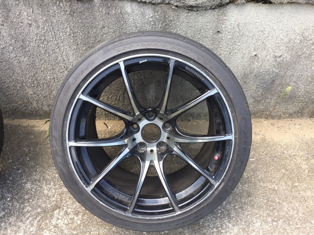 SA10R 18インチ×10.5J ＋25 5H114.3 ホイール WedsSport ZBB SA-10R ○軽量
