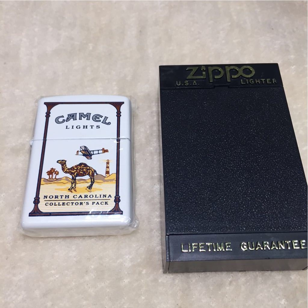 新品，2026 ZIPPO ジッポー CAMEL キャメル LIGHTS NORTH CAROLINA ライター(たばこメーカー)｜売買されたオークション情報、yahooの商品情報をアーカイブ公開 - オークファン Zippo
