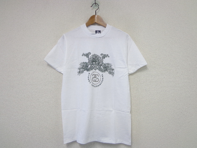 STUSSY OLD 90's Tシャツ stussy ステューシー 90s 紺タグ 白 USA
