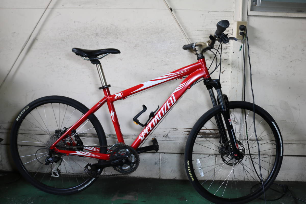 新作登場，大得価 良品 スペシャライズド rockhopperアルミ 24速 26インチ430mm ディスクブレーキ(Mサイズ)｜売買されたオークション情報、yahooの商品情報をアーカイブ公開 - オークファン ハードテイル