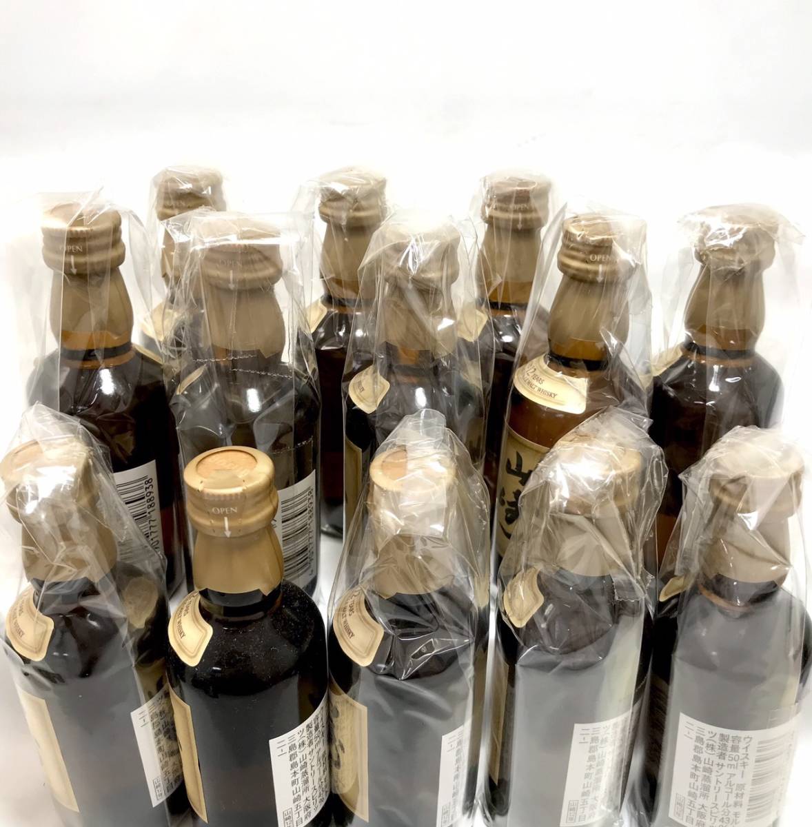 サントリー ウイスキー SUNTORY WHISKY 山崎 12年 ミニボトル 30本セット ミニ ミニチュア 50ml 43% 未開栓 サントリー WHISKY ウイスキー ESSENCE 12本セット 43度