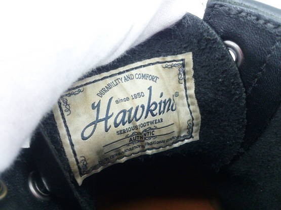 ■ Hawkins ホーキンス レースアップ ワーク ブーツ 27㎝ ブラック # ◆ 1002796651618