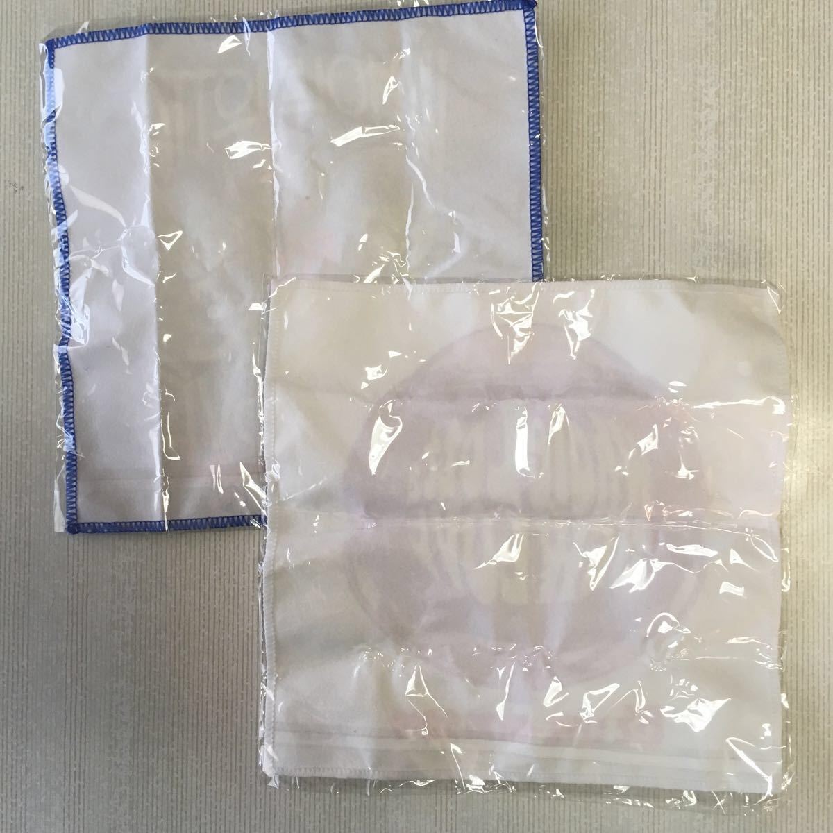 B'z 会場限定ガチャ ファイバータオル 白 青 2枚セット B'zLIVE-GYM 2019 ガチャ_2