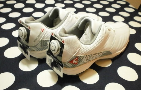 【新品】　ルコック　ソフトスパイクゴルフシューズ　ホワイト　26.0ｃｍ　le coq sportif GOLF