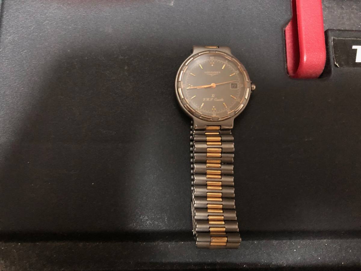 コンクエスト ロンジン チタン LONGINES - ジャンク品 ジャンク 