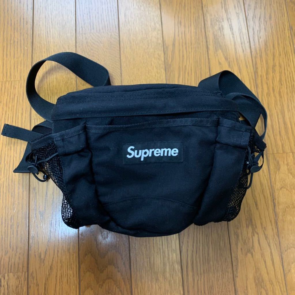 Supreme (シュプリーム) 21ss Waist Bag ブラック 10SS Supreme Waist Bag Black シュプリーム ウエストバッグ 黒 Bag