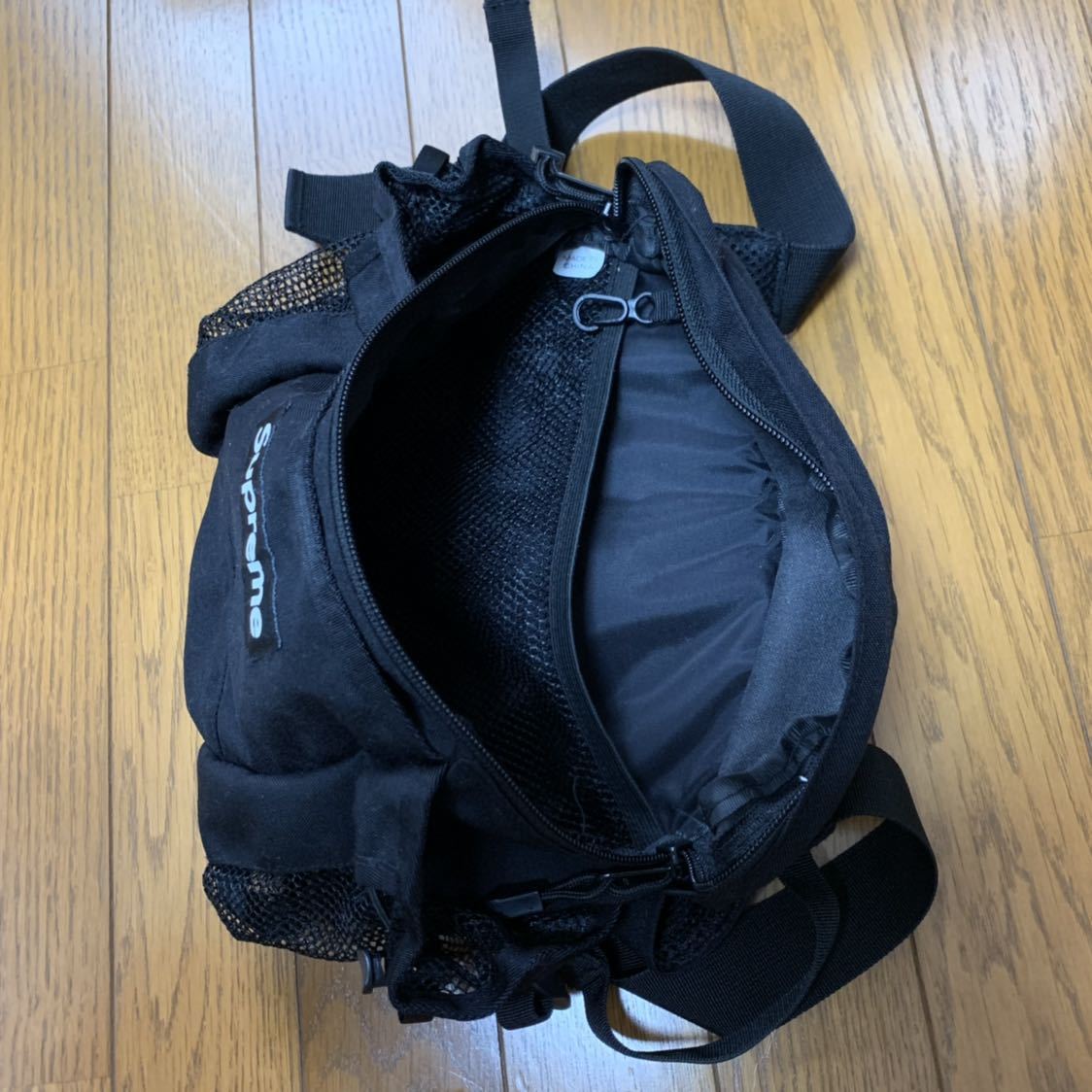 10SS Supreme Waist Bag Black シュプリーム ウエストバッグ 黒 Bag