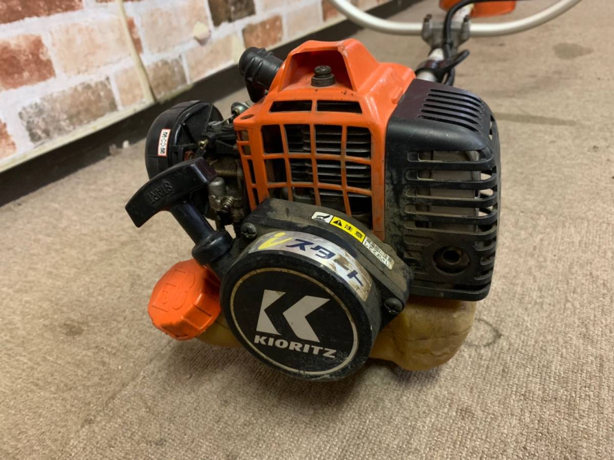 L-1414⑥: 【直接引取り限定】KIORITZ SRE240R iスタート 草刈機 刈払機 農機具 現状品