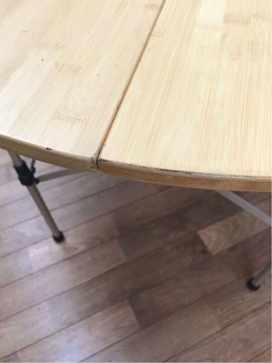 スノーピーク ローテーブルラウンド竹 LV-242 peak スノーピーク ロー