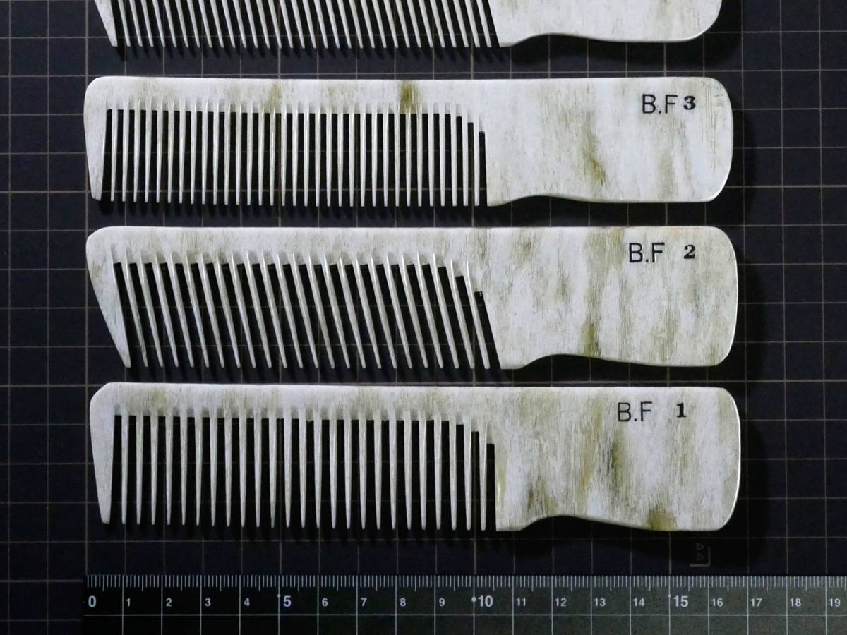 ◆理容 コーム（櫛） 業務用 16本セット◆理容・サロン・へメイク 業務用◆未使用・新品・長期保管品◆