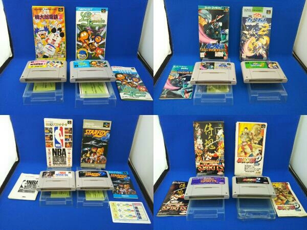 ジャンク 桃太郎電鉄Ⅱ リブルラブル 機動戦士ガンダム スターフォックスなど 動作未確認 スーパーファミコン 16本セット
