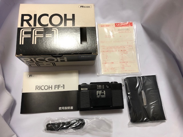 RICOH リコー FF－1 フィルムカメラ 箱・ケース・ストラップ 説明
