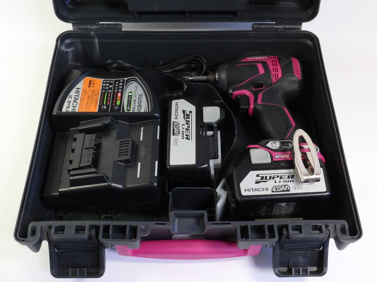 新作入荷，大得価 HITACHI 日立 コードレスインパクトドライバ WH18DDL 2LLCK R パワフルレッド 品 札幌 質屋 iPawn(本体)｜売買されたオークション情報、yahooの商品情報をアーカイブ公開 - オークファン インパクトドライバ