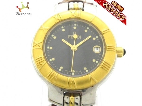 FENDI(フェンディ) 腕時計 900L レディース 黒 FENDI フェンディ 900L