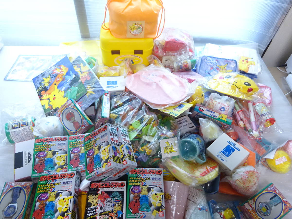送140 1円 ポケモン コレクション ロッテリア ノベルティ フィギュア 弁当箱 コップ 時計 など大量まとめセット ポケットモンスター 売買されたオークション情報 Yahooの商品情報をアーカイブ公開 オークファン Aucfan Com