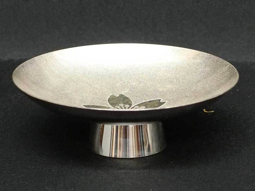 工芸品 徳力 純銀 銀杯